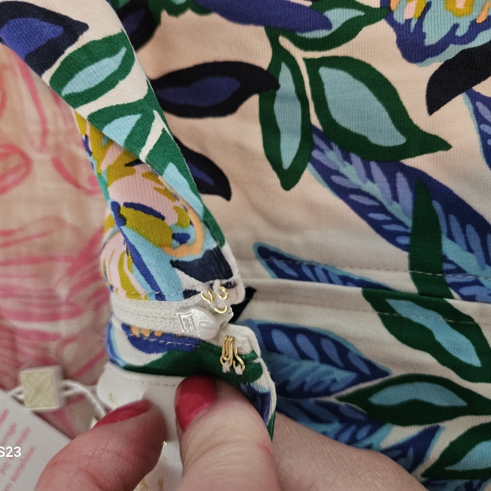 Wexlee Lilly Pulitzer NWT 3/4 sleeve dress small - Picture 10 of 11
